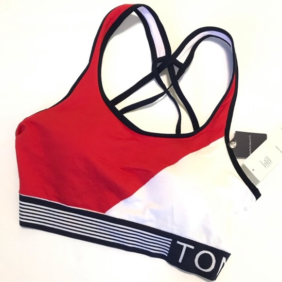 Tommy Hilfiger Crossback Seamless Sports Bra Med - Picture 2 of 8